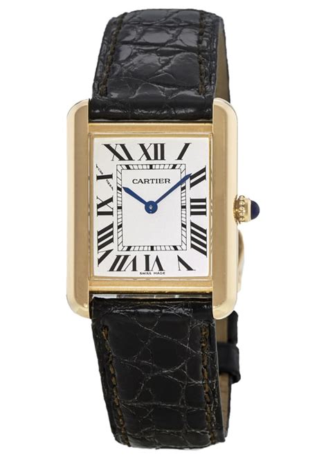 cartier tank watch women& 39|cartier tank solo watch women's.